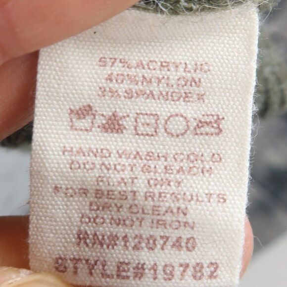 MYSTREE GREEN COLD SHOULDER LONG SLEEVE COWL NECK SWEATER SIZE LARGE - Picture 3 of 7